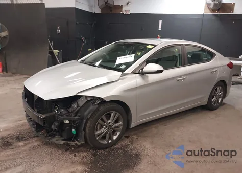 2018 Hyundai Elantra Sel/Value/Limited из США, поврежденный, VIN 5NPD84LF0JH391513